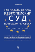 Как подать жалобу в Европейский суд по правам человека. Практическое пособие 