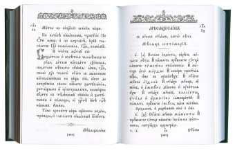 Книга «Требник в 2-х частях» -  твердый переплёт, кол-во страниц - 960, издательство «Сибирская благозвонница»,  ISBN 978-5-00127-328-8, 2022 год